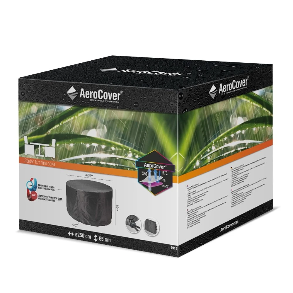 AeroCover Tuinsethoes Ø 250 X H 85 Cm 4 AeroCover Tuinsethoes Ø 250 X H 85 Cm - Afbeelding 2