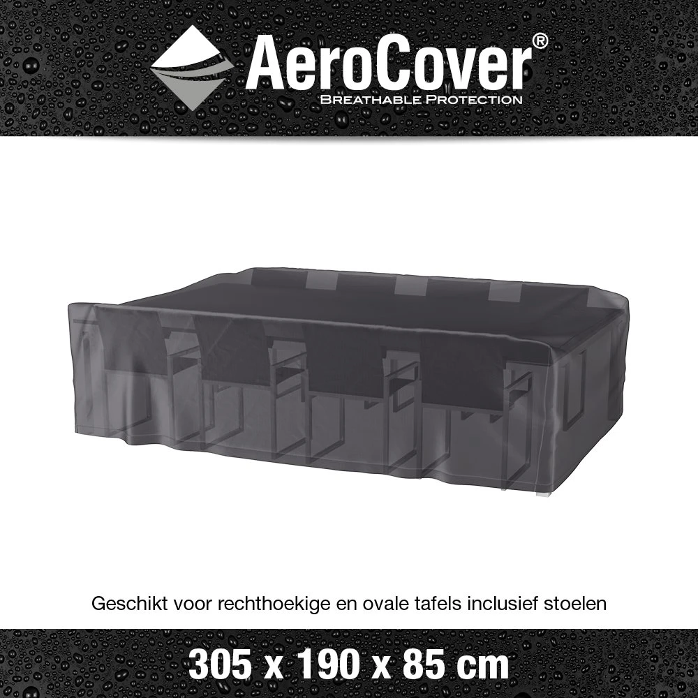 AeroCover Tuinsethoes 305 X 190 X 85 Cm 5 AeroCover Tuinsethoes 305 X 190 X 85 Cm - Afbeelding 3
