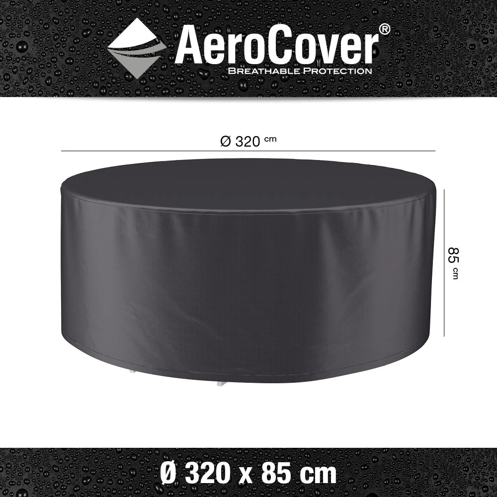 AeroCover Tuinsethoes Ø 320 X H 85 Cm 6 AeroCover Tuinsethoes Ø 320 X H 85 Cm - Afbeelding 4