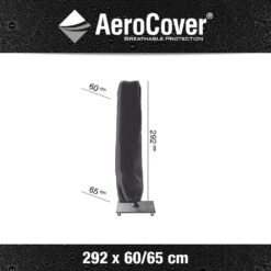 AeroCover Zweefparasolhoes H 292 X 60/65 Cm -Exporteren Tuin Helper Winkel aerocover zweefparasolhoes antraciet h292x60 65cm 1000x1000 621e0d6f00df2 l
