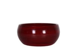 Bowl Cresta Donkerrood D28 H13