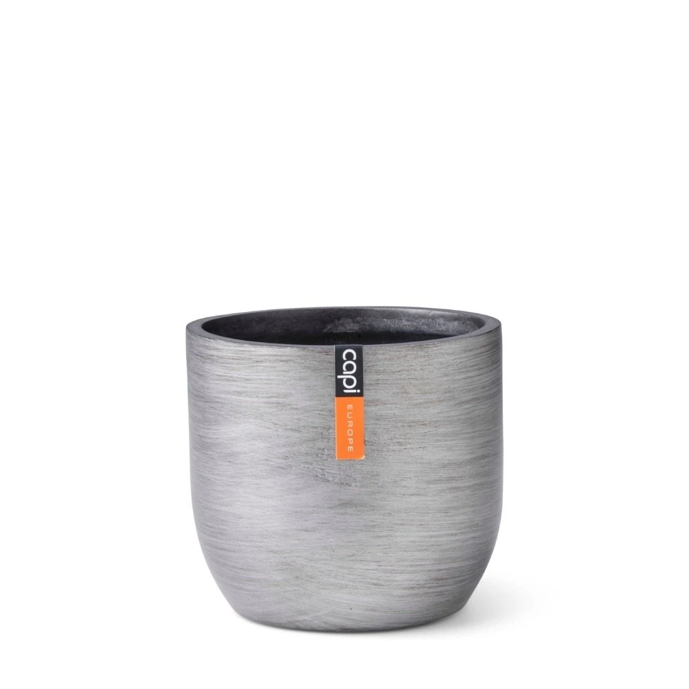 Capi Europe Pot Bol Retro 23x21 Zilver 3 Capi Europe Pot Bol Retro 23x21 Zilver