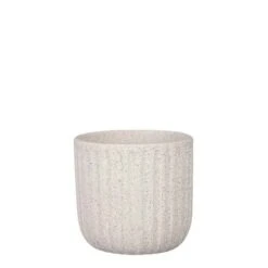 Dante Pot Rond Off White - H15xd17cm