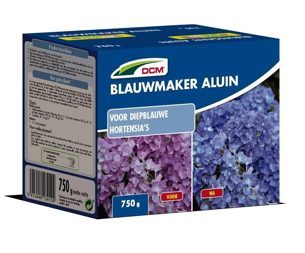 DCM Blauwmaker Hortensia's - Aluin (0,75 Kg) (SD) 3 DCM Blauwmaker Hortensia's - Aluin (0,75 Kg) (SD)