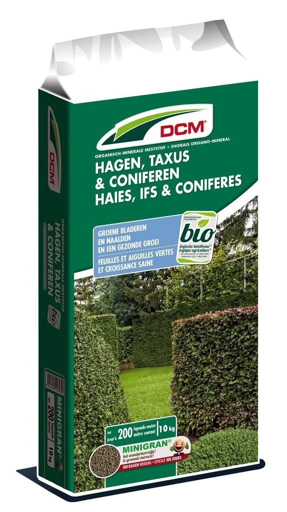 DCM Meststof Hagen, Taxus & Coniferen (MG) (10 Kg) 3 DCM Meststof Hagen, Taxus & Coniferen (MG) (10 Kg)