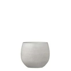 Douro Pot Rond Off White - H18xd20cm