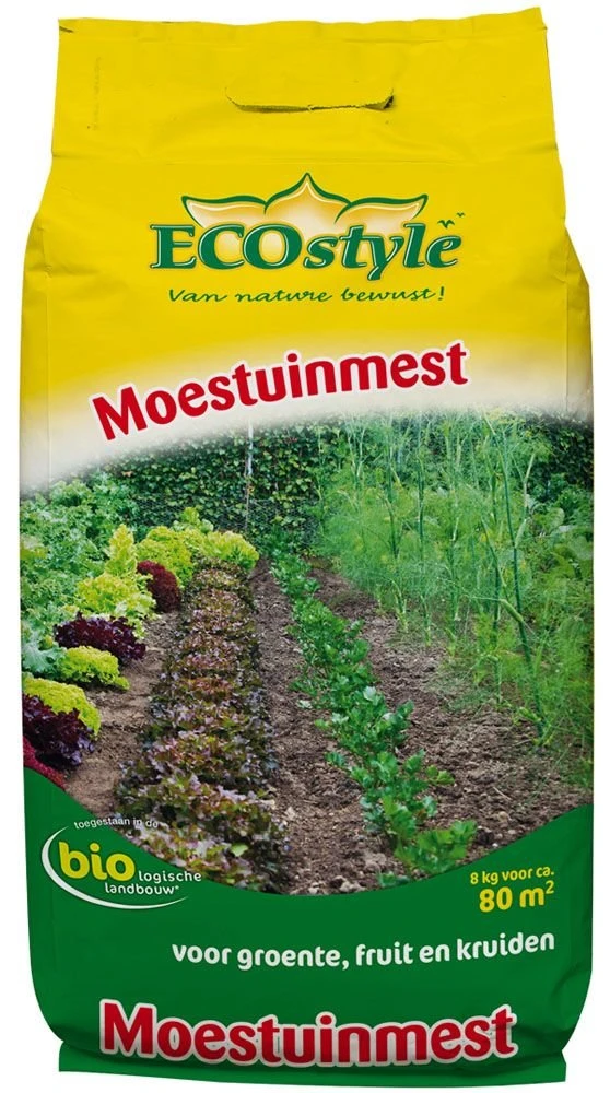 ECOstyle Moestuinmest 8 Kg 3 ECOstyle Moestuinmest 8 Kg
