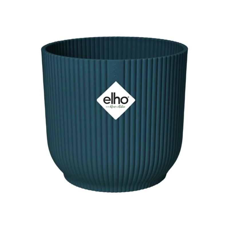 Elho Bloempot Vibes Fold Rond Wielen 35cm Blauw 3 Elho Bloempot Vibes Fold Rond Wielen 35cm Blauw