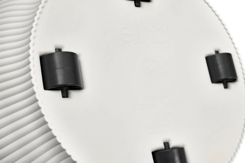 Elho Bloempot Vibes Fold Rond Wielen 35cm Wit 5 Elho Bloempot Vibes Fold Rond Wielen 35cm Wit - Afbeelding 3