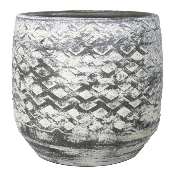 Floran Pot Noor D18/19 H16.5cm Cement 3 Floran Pot Noor D18/19 H16.5cm Cement