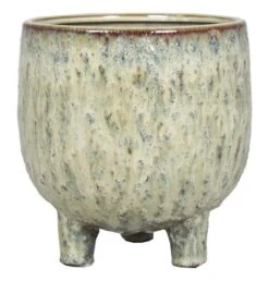 Floran Pot Op Voet Sierra D18.5 H18.2cm Creme Es/15