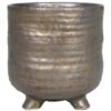 Floran Pot Op Voet Togo D16 H17cm Brons Es/15 -Exporteren Tuin Helper Winkel floran pot op voet togo d16 h17cm brons es 15 577x600 627e57758db20 l