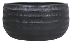 Floran Schaal Lena D29 H14cmcm Zwart Mat