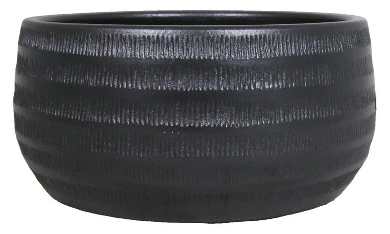 Floran Schaal Lena D29 H14cmcm Zwart Mat 3 Floran Schaal Lena D29 H14cmcm Zwart Mat