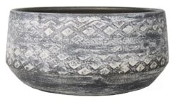 Floran Schaal Noor D22.5/24 H12cm Cement