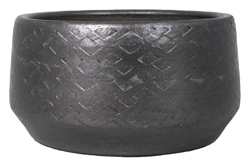 Floran Schaal Noor D22.5/24 H12cm Industrieel Zwart 3 Floran Schaal Noor D22.5/24 H12cm Industrieel Zwart