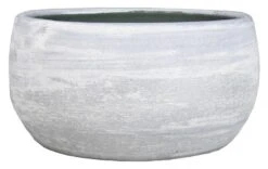 Floran Schaal Oceaan D24 H12cm Ijsblauw