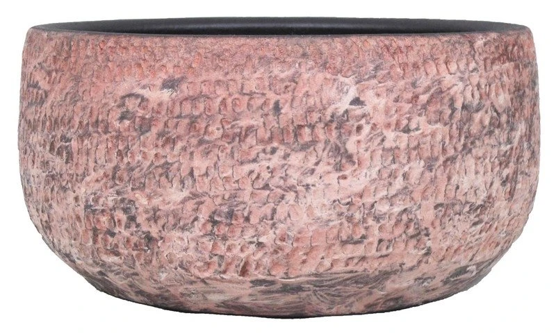 Floran Schaal Thijs D28 H13cm Oud Roze 3 Floran Schaal Thijs D28 H13cm Oud Roze