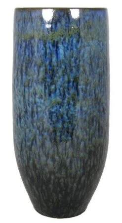 Floran Vaas Mason D20 H45cm Groen/blauw