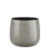 Floyd Pot Rond Grijs - H23,5xd28cm -Exporteren Tuin Helper Winkel floyd pot rond grijs h23 5xd28cm 500x500 61dee0856bef1 l