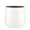 Floyd Pot Rond Wit - H30xd32cm