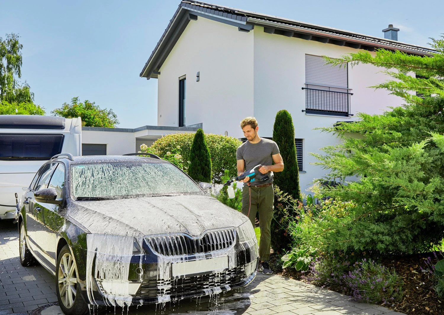 GARDENA Accu Hogedrukreiniger AquaClean 18V Solo 5 GARDENA Accu Hogedrukreiniger AquaClean 18V Solo - Afbeelding 3