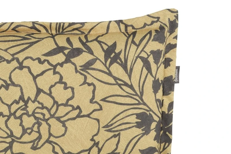 Hartman Katy Yellow Hoge Rug Tuinkussen 123x50x8 4 Hartman Katy Yellow Hoge Rug Tuinkussen 123x50x8 - Afbeelding 2