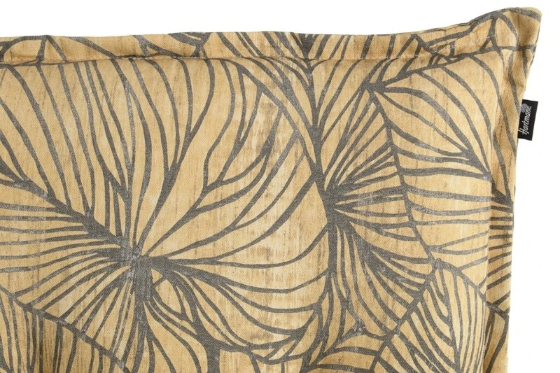 Hartman Lily Yellow Hoge Rug Tuinkussen 123x50x10 4 Hartman Lily Yellow Hoge Rug Tuinkussen 123x50x10 - Afbeelding 2