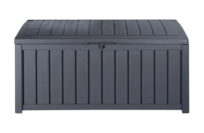 Keter Glenwood Opbergbox 390L Grafiet 4 Keter Glenwood Opbergbox 390L Grafiet - Afbeelding 2