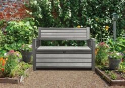 Keter Hudson Opbergbank 260L Grafiet -Exporteren Tuin Helper Winkel keter hudson opbergbank 260l grafiet 800x561 62738fe469ae6 l