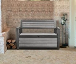 Keter Hudson Opbergbank 260L Grafiet -Exporteren Tuin Helper Winkel keter hudson opbergbank 260l grafiet 800x673 62738fe548ec9 l