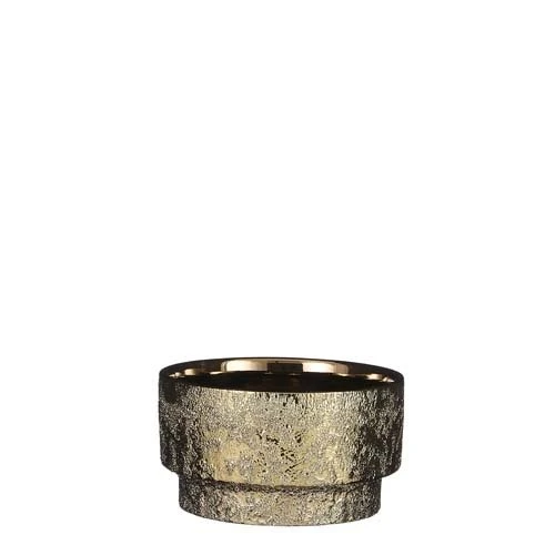 Lionel Schaal Rond Goud - H9,5xd17,5cm 3 Lionel Schaal Rond Goud - H9,5xd17,5cm