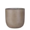 Nora Pot Rond Taupe - H31xd34cm -Exporteren Tuin Helper Winkel nora pot rond taupe h31xd34cm 500x500 61dee094da90c l
