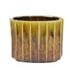 Planter Leoni Geel D29x16 H24 -Exporteren Tuin Helper Winkel planter leoni geel d29x16 h24 1590420860 l