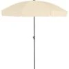 Platinum Middenstokparasol Aruba Volant Ø 200 Cm Ecru