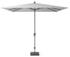 Platinum Middenstokparasol Riva 275 X 275 Cm Lichtgrijs