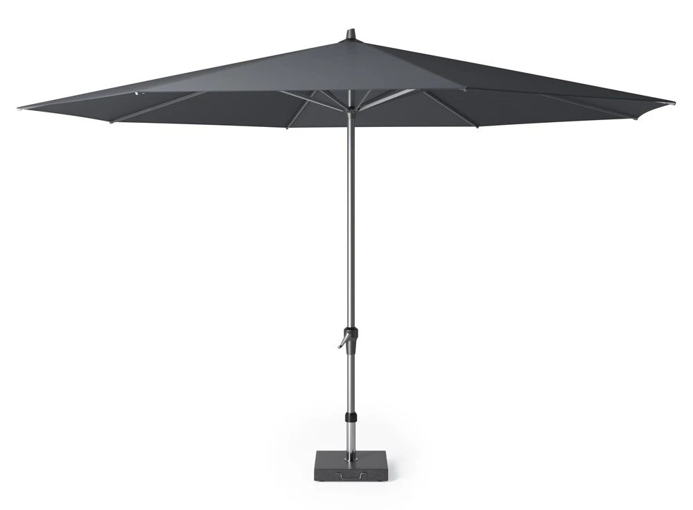 Platinum Middenstokparasol Riva Ø 400 Cm Antraciet 3 Platinum Middenstokparasol Riva Ø 400 Cm Antraciet