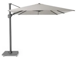Platinum Zweefparasol Challenger T² Premium 350 X 260 Cm Havana