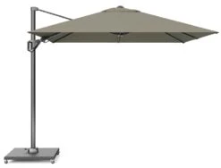 Platinum Zweefparasol Voyager T² 270 X 270 Cm Taupe