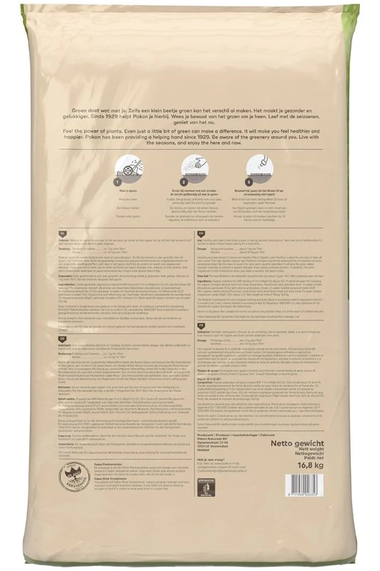 Pokon Bio Gazonmest 250m2 4 Pokon Bio Gazonmest 250m2 - Afbeelding 2