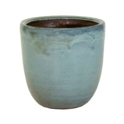 Pot Grace Bullet Moss Green − Ø 23 X H 25 Cm