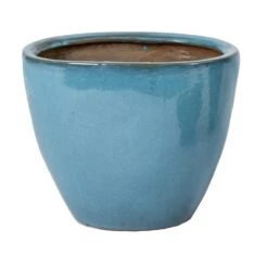 Pot Grace Oval High Celadon − B 30 X D 19 X H 24 Cm