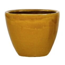 Pot Grace Oval High Honey − B 23 X D 12 X H 17 Cm