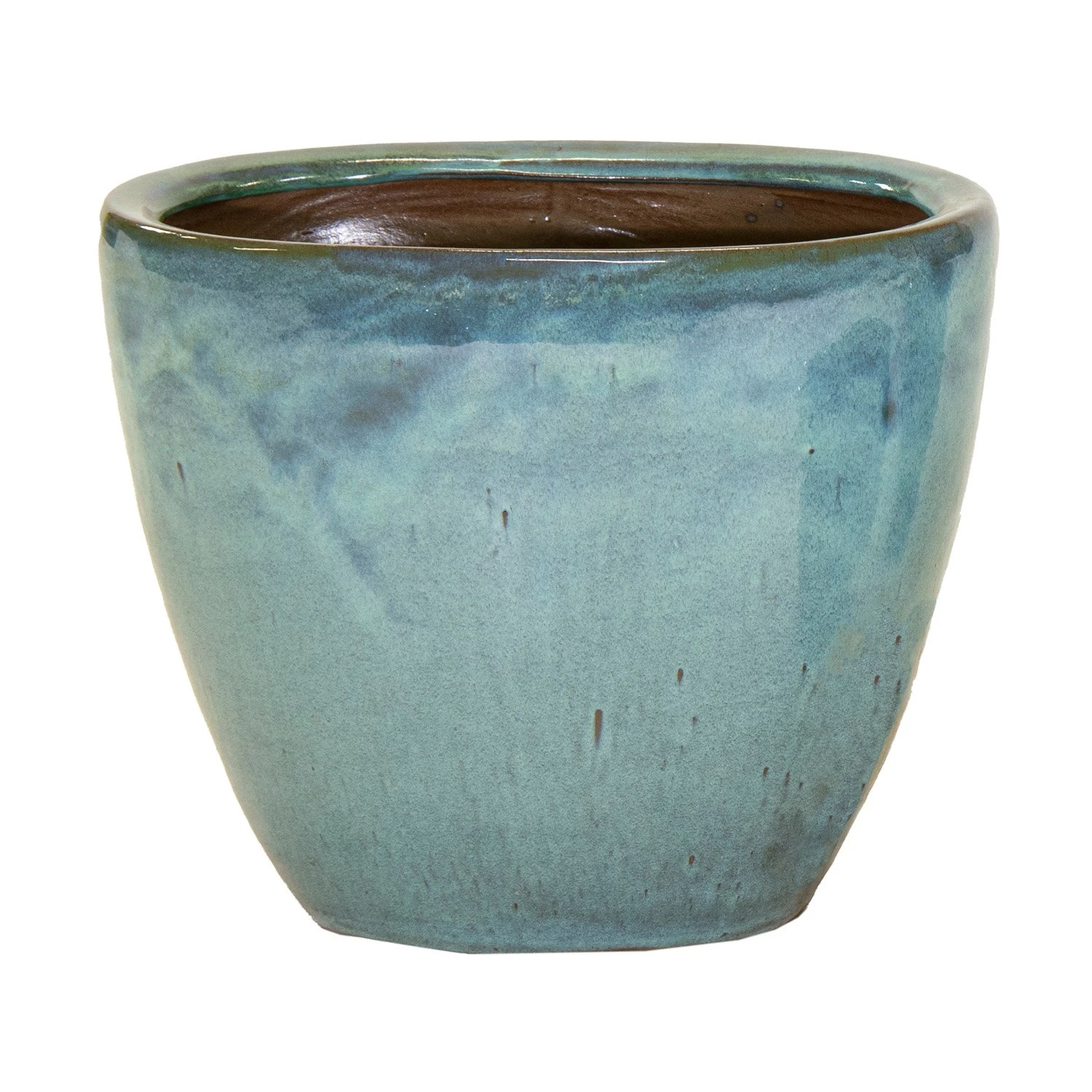 Pot Grace Oval High Moss Green − B 37 X D 26 X H 31 Cm 3 Pot Grace Oval High Moss Green − B 37 X D 26 X H 31 Cm