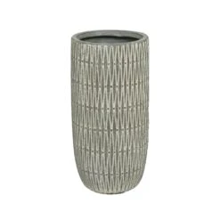 Pot James Grijs - Ø 24 X H 49 Cm