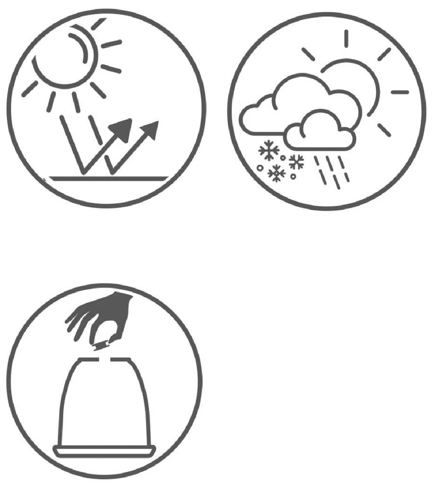 Pot Luca Blauw - Ø 42 X H 30 Cm 5 Pot Luca Blauw - Ø 42 X H 30 Cm - Afbeelding 3