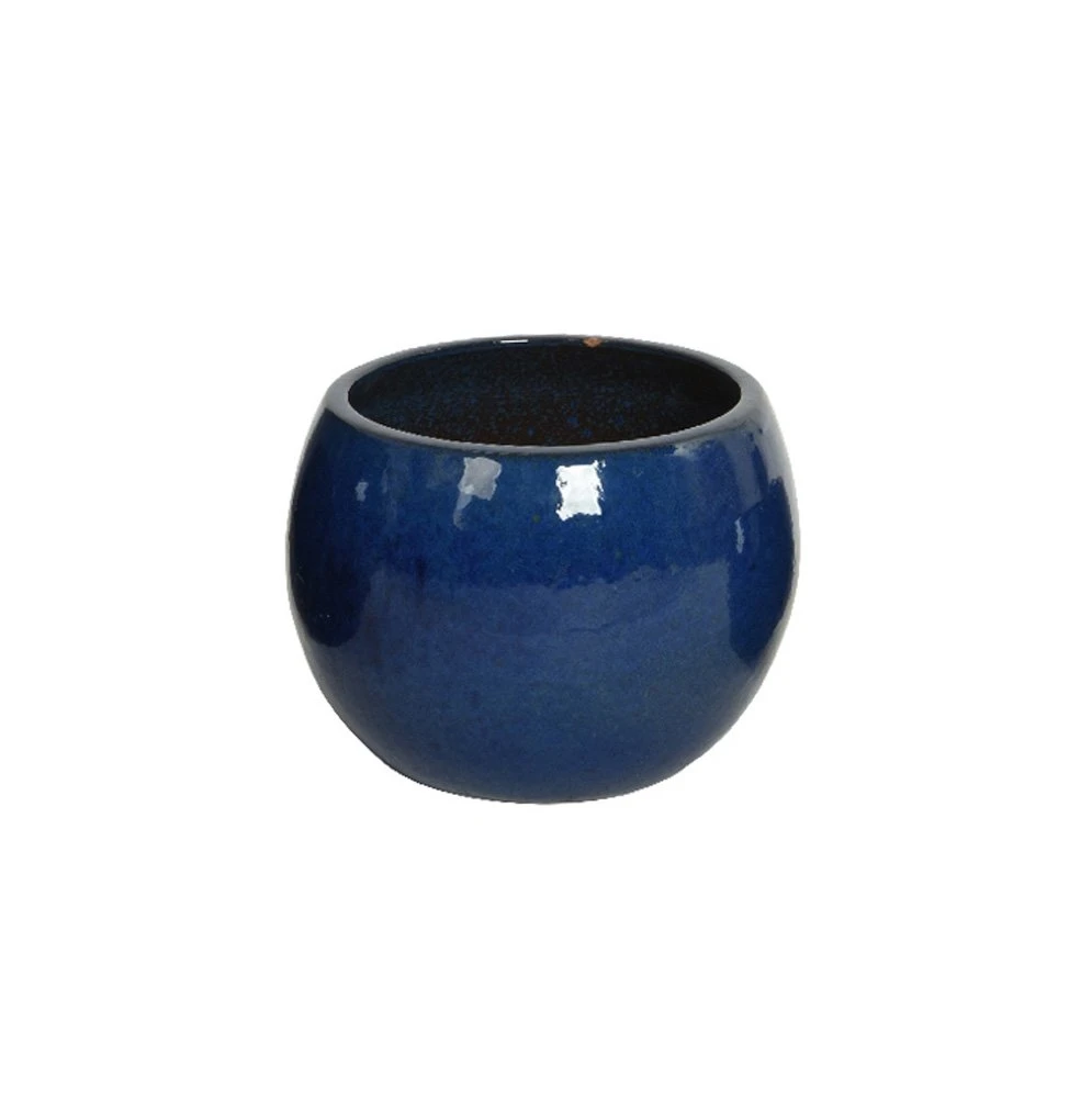 Pot Luca Blauw - Ø 42 X H 30 Cm 3 Pot Luca Blauw - Ø 42 X H 30 Cm