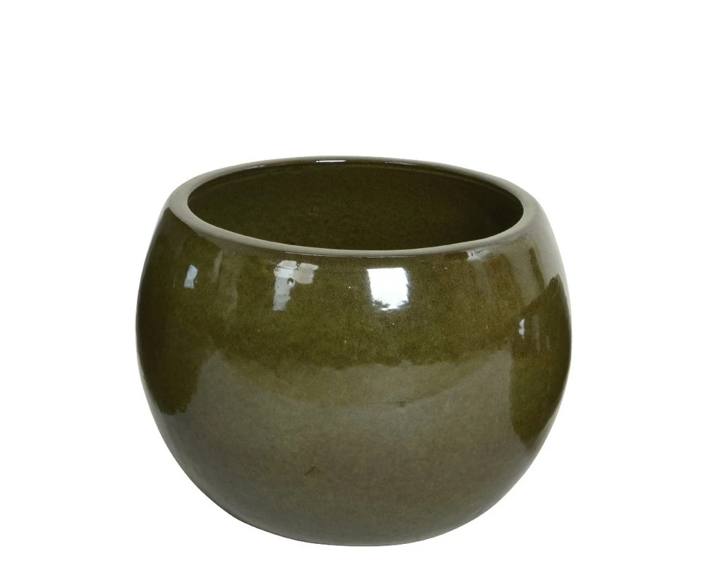 Pot Luca Groen - Ø 42 X H 30 Cm 3 Pot Luca Groen - Ø 42 X H 30 Cm