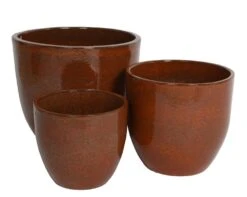 Pot Matteo Oranje - Ø 34 X H 35 Cm -Exporteren Tuin Helper Winkel pot matteo oranje 34 x h 35 cm 1000x799 62416f3603297 l