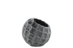 Pot Square Design Blauw D21 H19